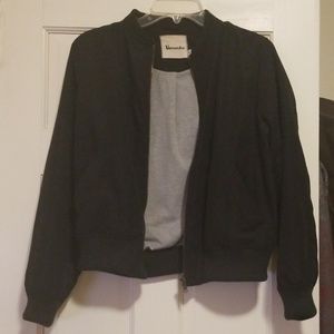 Vernacular Black Bomber Jacket